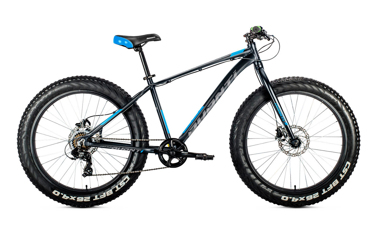 Фотография Велосипед Avanti FAT 4.0 26" 2021, размер L, черно-синий